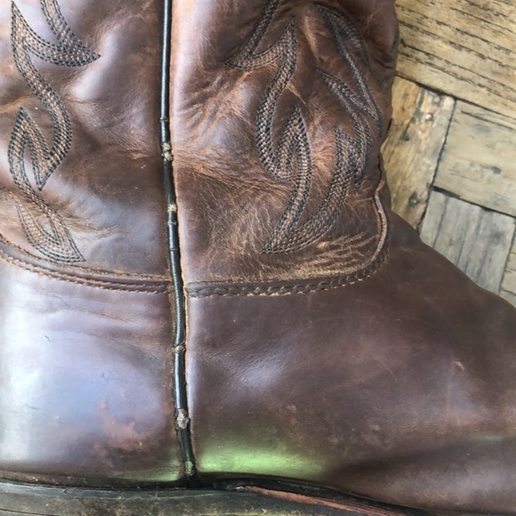 Justin Mens Classic Western Boots - Picture 15 of 16